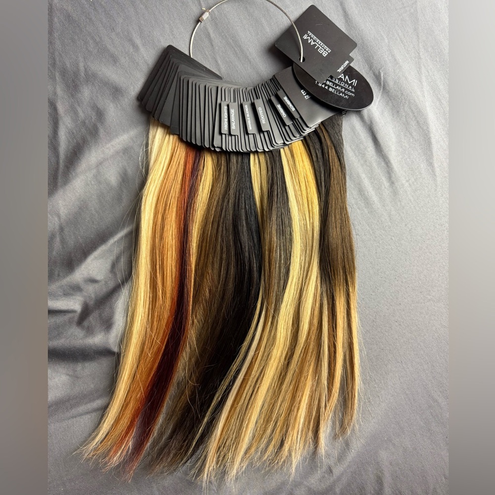 Bellami Color Ring Swatches Pro Hair Extensions